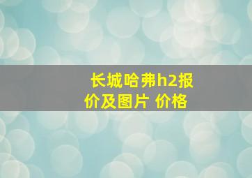 长城哈弗h2报价及图片 价格